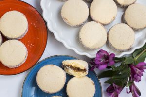 Alfajores de dulce de leche